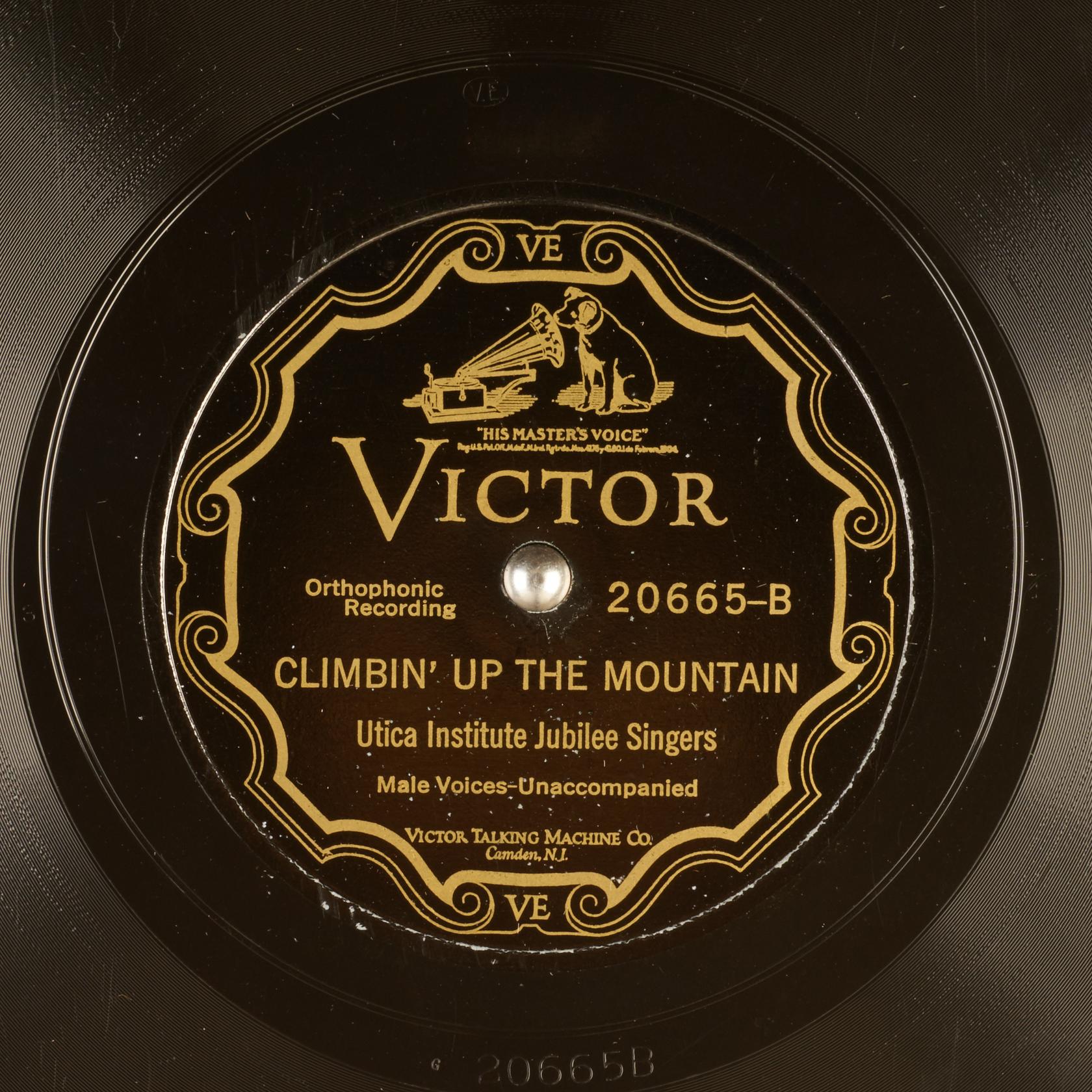 Climbin' Up the Mountain label