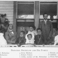 Principal Holtzclaw and his family